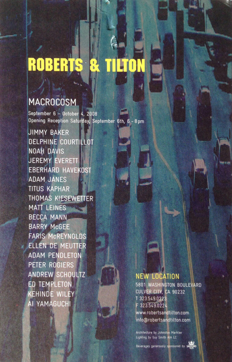 postcard for Macrocosm exhibition